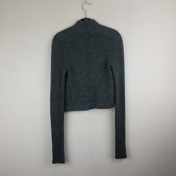 Free People Green Button Up Sweater - Picture 6 of 7